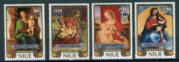 Niue 690-93 Postfrisch Weihnachten #IJ191 - Niue