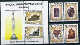 Philippinen 3099-3102 + Bl 149 Postfrisch Kunst #IM236 - Philippines