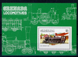 Grenada Block 133 Postfrisch Eisenbahn #IU840 - Grenade (1974-...)