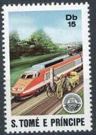 St. Tomé Und Principe 762 Postfrisch Eisenbahn #IU843 - Ascensión