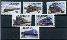 Grenada 1153-1158 Postfrisch Eisenbahn #IU848 - Grenade (1974-...)