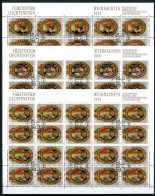 Liechtenstein Kleinbogen 1275-1277 Weihnachten Ersttagssonderstempel #JG507 - Altri & Non Classificati
