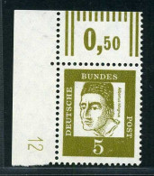 Bund DS Bedeutende Deutsche 347 Y DZ 12 Postfrisch #JE829 - Rollenmarken