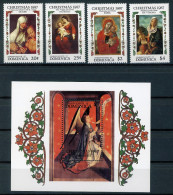 Dominica 1061-64 Postfrisch Weihnachten #IJ209 - Dominica (1978-...)