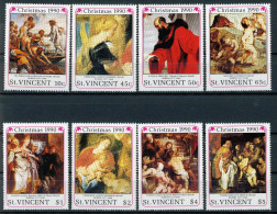 St. Vincent Grenadinen 1565-1572 Postfrisch Weihnachten #IJ202 - St.Vincent E Grenadine