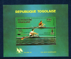 Togo Block 155 Postfrisch Olympia 1980 Moskau #HL222 - Togo (1960-...)