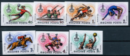 Ungarn 3433-3439 B Postfrisch Olympia 1980 Moskau #HL262 - Altri & Non Classificati