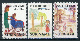 Surinam 1391-1393 Postfrisch Kunst #IY950 - Suriname