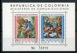 Kolumbien Block 20 Postfrisch Kunst #IY963 - Colombie