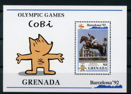 Grenada Block 251 Postfrisch Olympia 1992 Barcelona #HL271 - Grenade (1974-...)