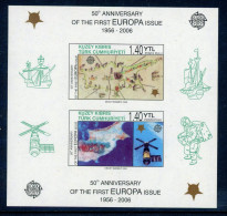 Türk. Zypern Block 24 B Postfrisch 50 J. Europamarken #IN718 - Used Stamps