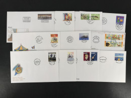 Aland FDC Jahrgang 2002 Komplett Ersttagesbrief/FDC #JZ112 - Ålandinseln