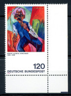 BRD 823 I Eckrand Postfrisch Plattenfehler #GQ343 - Variétés Et Curiosités