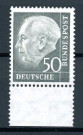 Bund 189 X Unterrand Postfrisch #HF124 - Unused Stamps