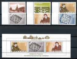 Surinam 1100-1105 + Block 38 Postfrisch Schach #GI658 - Suriname