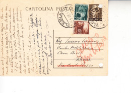 ITALIA  1947 - IP Da Iglesias A Roma - Stamped Stationery