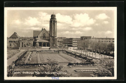 AK Oppeln, Strassburger-Platz Mit Peter-und-Paul-Kirche  - Schlesien