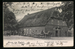 AK Brelloh, Gasthaus Von F. Hostmann Mit Pferdewagen  - Other & Unclassified