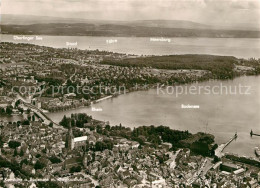 72968820 Konstanz Bodensee Fliegeraufnahme Staad Faehre Meersburg  Konstanz - Konstanz