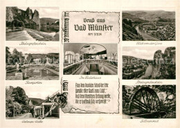 72968811 Bad Muenster Stein Ebernburg Reingrafenstein Salinenrad Badehaus  Bad M - Andere & Zonder Classificatie