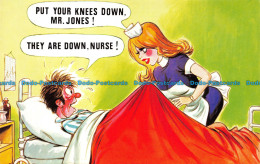 R081940 Put Your Knees Down Mr. Jones. They Are Down Nurse. Bamforth. Comic Seri - World