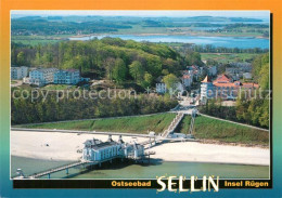 72965829 Sellin Ruegen Fliegeraufnahme Mit Strand Und Seebruecke Altensien - Andere & Zonder Classificatie