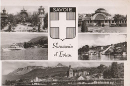 EVIAN - CPSM :  Souvenir Multi Vues - Evian-les-Bains