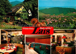 72965590 Badenweiler Hotel Restaurant Foersterhaus Lais Hallenbad Eichhoernchen  - Badenweiler