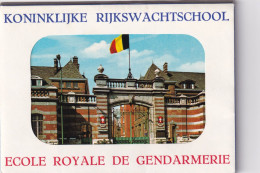 BRUXELLES    CARNET 10 CPA      Ecole Royale De Gendarmerie - Koninklijke Rijkswachtschool - Politie-Rijkswacht