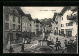 AK Berchtesgaden, Marktplatz  - Berchtesgaden