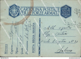 V715 Cartolina Franchigia Militare Regia Marina Www2 - Zonder Portkosten