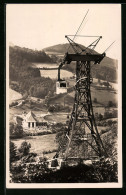 AK Freiburg I. Br., Seilschwebebahn A. D. Schauinsland  - Funicular Railway