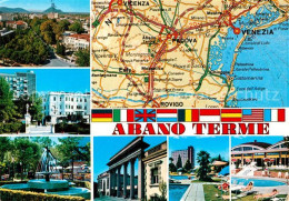 72961747 Abano Terme Landkarte  Firenze - Altri & Non Classificati