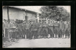 AK Kriegsgefangene Franzosen In Uniform  - Guerra 1914-18