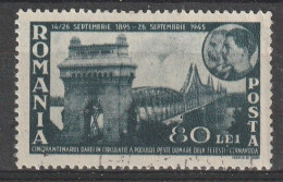 1945 -  Le Pont De Cernavoda Mi No  902 - Usado