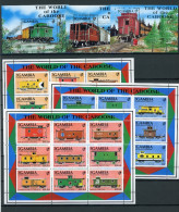 Gambia KB 1210-1236+Block126-128 Postfrisch Eisenbahn #IJ073 - Gambie (1965-...)