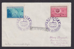 Flugpost Brief Air Mail Sowjetunion Schöner Beleg Station MIF Mondraket - Brieven En Documenten