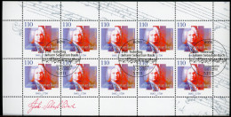 BRD 2126 Zehnerbogen Bonn Ersttagssonderstempel #GQ424 - Altri & Non Classificati