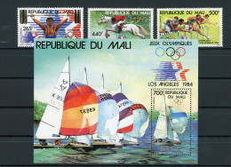 Mali 995-997+Block24 Postfrisch Olympia #HL494 - Mali (1959-...)