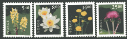 Norwegen 1337-1340 Postfrisch Blumen #IF421 - Sonstige & Ohne Zuordnung