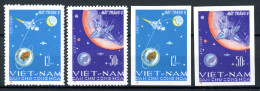 Vietnam 448-449 + 448-449 U Postfrisch Raumfahrt #GB474 - Viêt-Nam