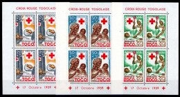 Togo Block 2-4 A Postfrisch Rotes Kreuz #GX023 - Togo (1960-...)