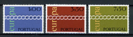 Portugal 1127-1129 Postfrisch Cept #HD077 - Autres & Non Classés