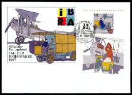 Bund Block 41 Tag Der Briefmarke 1997 Ersttagesbrief/FDC #HE031 - Otros & Sin Clasificación