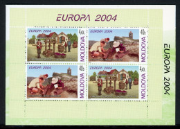 Moldawien Markenheftchen MH 8 Postfrisch Cept 2004 #HE092 - Moldova