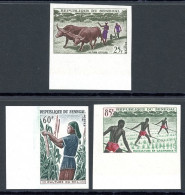 Senegal 307-309 Geschnitten Postfrisch Landwirtschaft #HC039 - Senegal (1960-...)