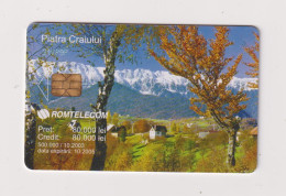 ROMANIA - Piatra Craiului Chip  Phonecard - Roumanie