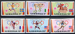 Liberia 826-31 Postfrisch Olympiade #ID110 - Liberia