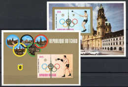 Tschad Block 50-51 B Postfrisch Olympia 1972 #ID248 - Tschad (1960-...)