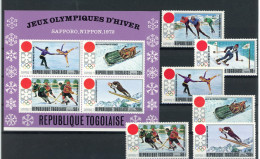 Togo 888-893, Block 59 Postfrisch Olympia #ID288 - Togo (1960-...)